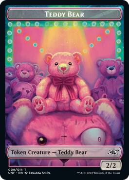 Teddy Bear // Food (010) Double-sided Token [Unfinity]