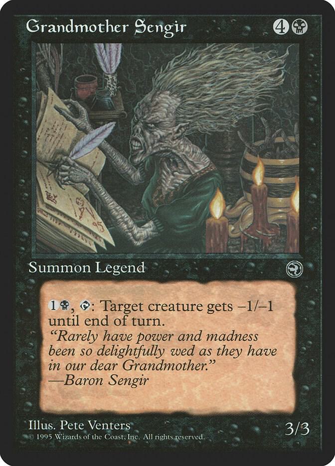 Grandmother Sengir (50) [Homelands]
