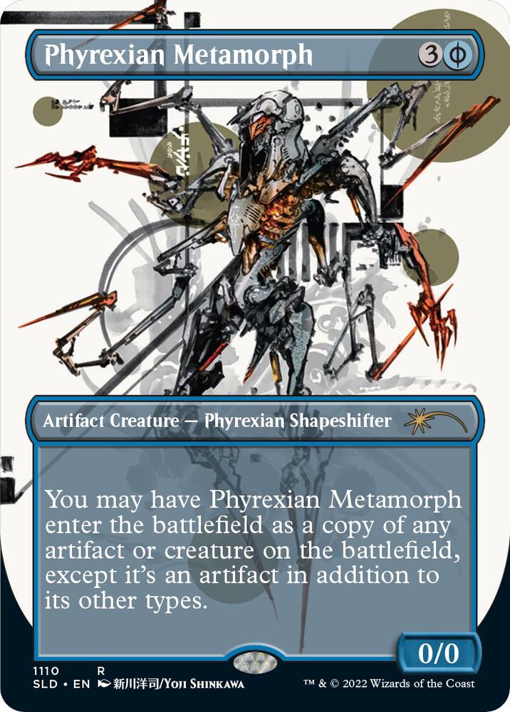 Phyrexian Metamorph (Borderless) (1110) [Secret Lair Drop] [Borderless]
