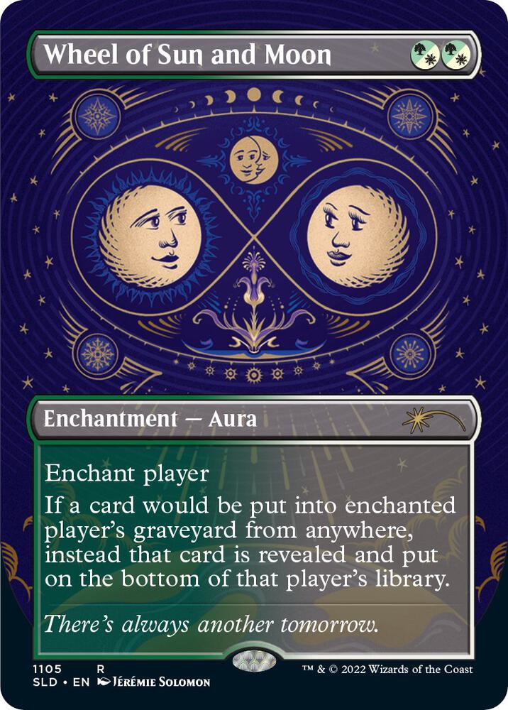 Wheel of Sun and Moon (Borderless) (1105) [Secret Lair Drop] [Borderless]