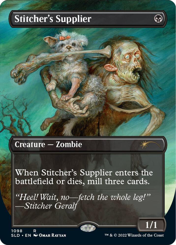 Stitcher's Supplier (Borderless) (1098) [Secret Lair Drop] [Borderless]