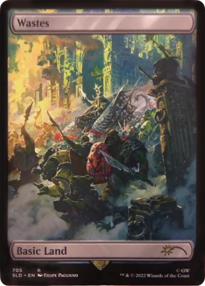Wastes (705) - Full Art [Secret Lair Drop]