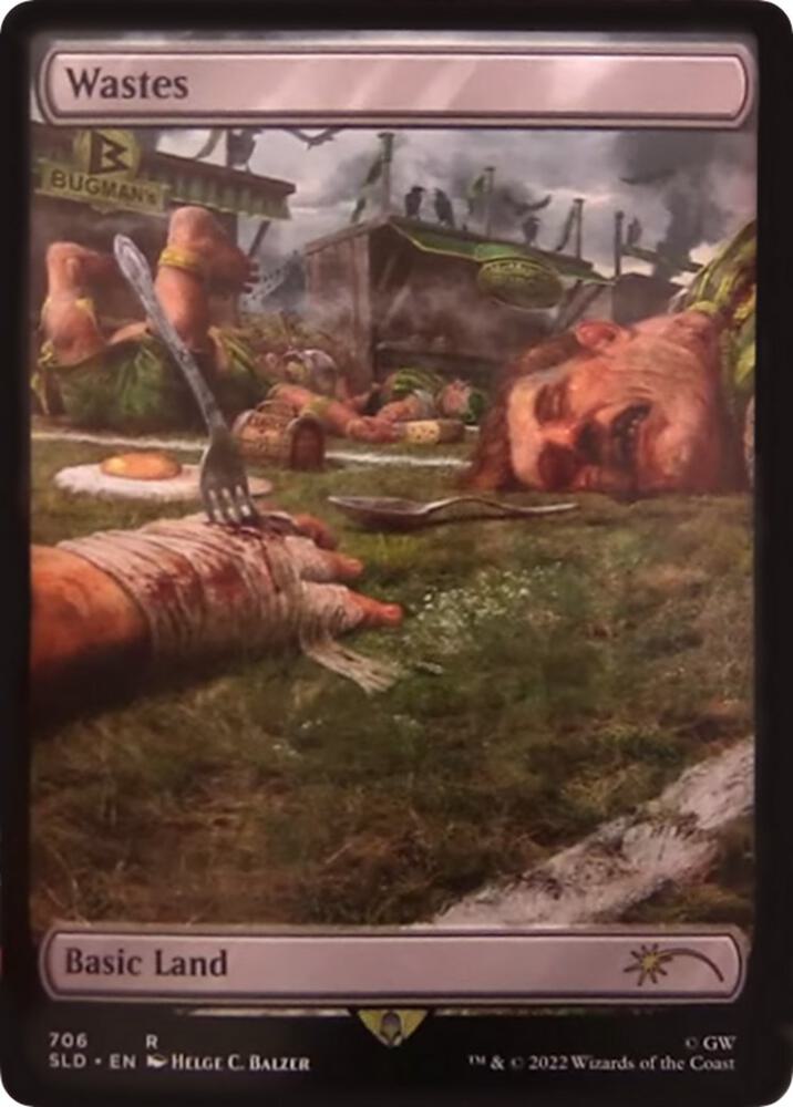 Wastes (706) - Full Art [Secret Lair Drop]