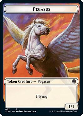 Pegasus // Thopter Double-Sided Token (7 // 11) [Starter Commander Decks]