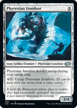 Phyrexian Ironfoot (789) [Jumpstart 2022]