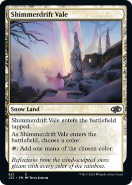 Shimmerdrift Vale (821) [Jumpstart 2022]