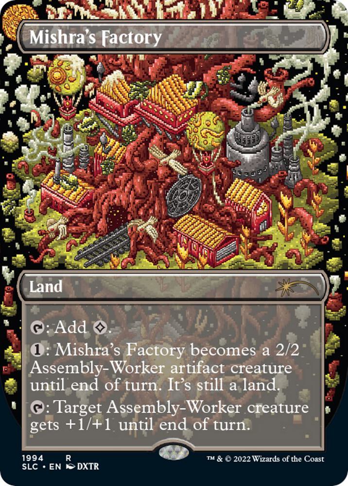 Mishra's Factory (1994) [Secret Lair Countdown Kit] [Borderless]