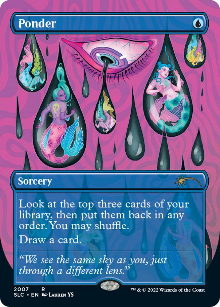 Ponder (2007) [Secret Lair Countdown Kit] [Borderless]