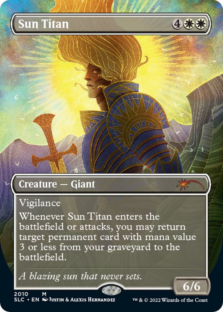 Sun Titan (2010) [Secret Lair Countdown Kit] [Borderless]