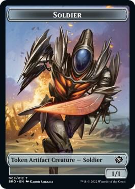 Soldier Token (008) [The Brothers' War]