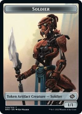 Soldier Token (009) [The Brothers' War]