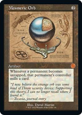 Mesmeric Orb (Schematic) (94) [The Brothers' War Retro Artifacts]
