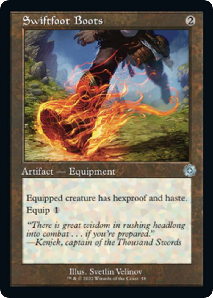 Swiftfoot Boots (58) [The Brothers' War Retro Artifacts]