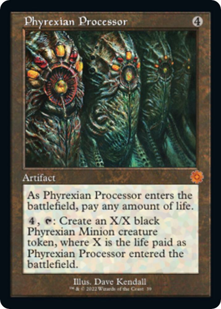 Phyrexian Processor (39) [The Brothers' War Retro Artifacts]