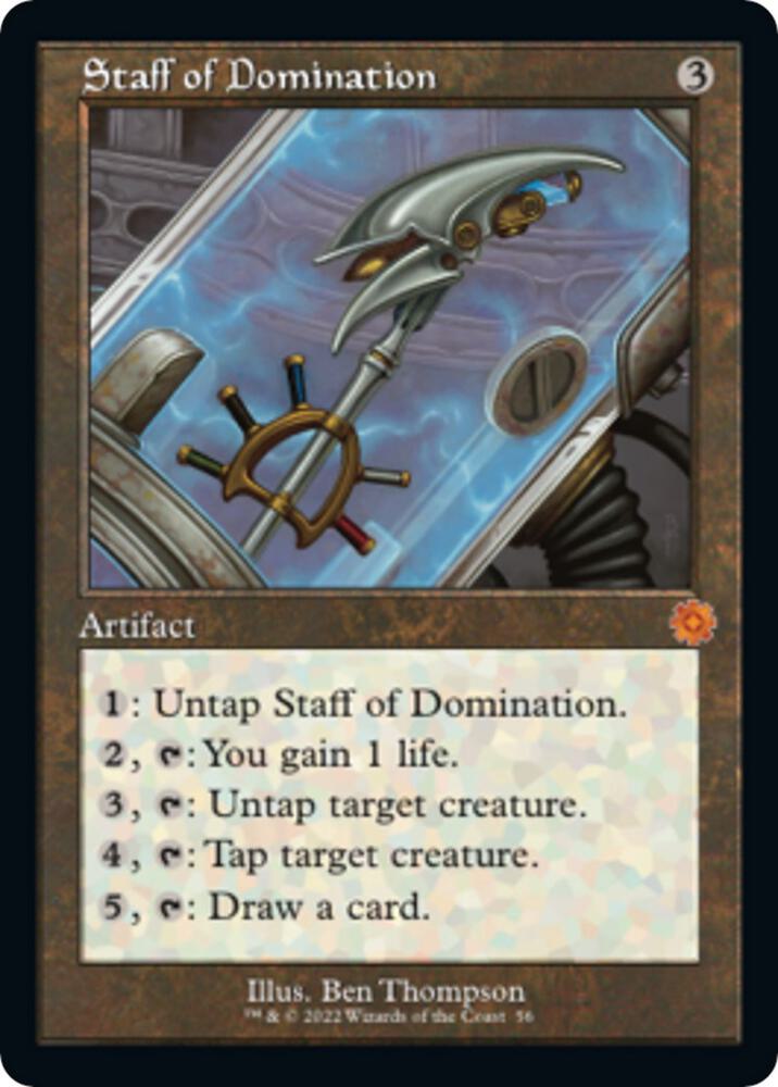 Staff of Domination (56) [The Brothers' War Retro Artifacts]