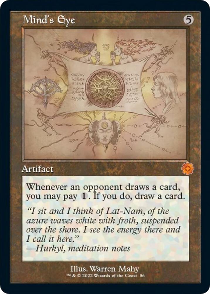 Mind's Eye (Schematic) (96) [The Brothers' War Retro Artifacts]