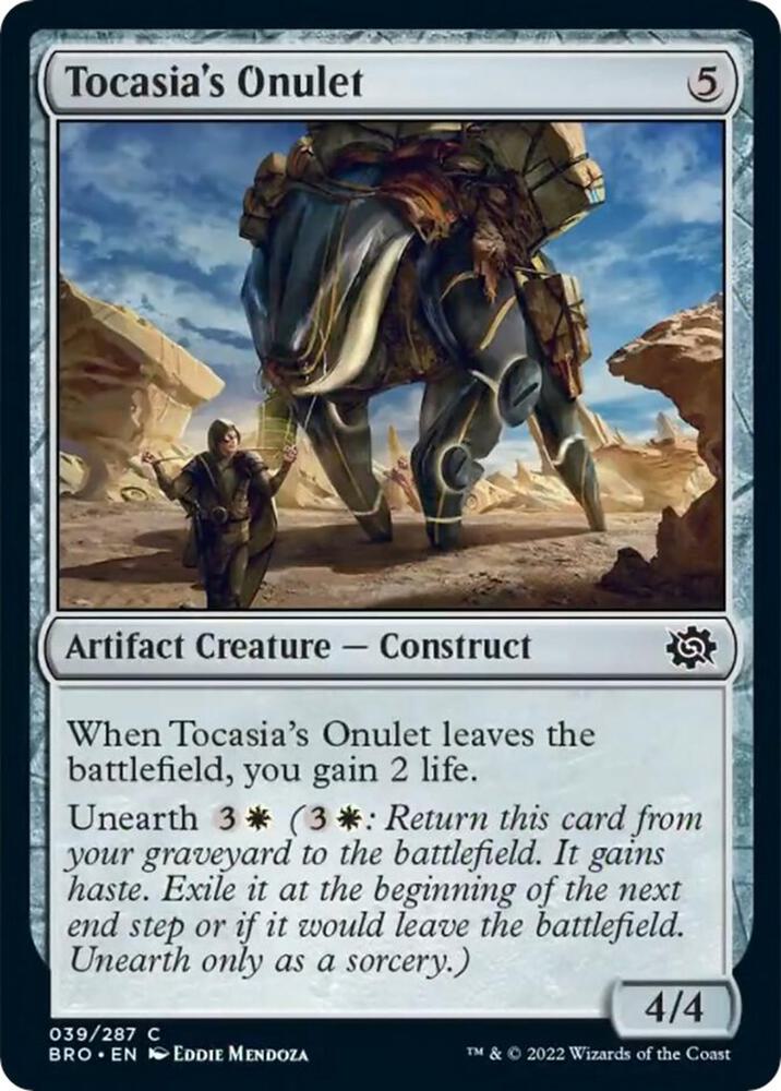 Tocasia's Onulet (39) [The Brothers' War]