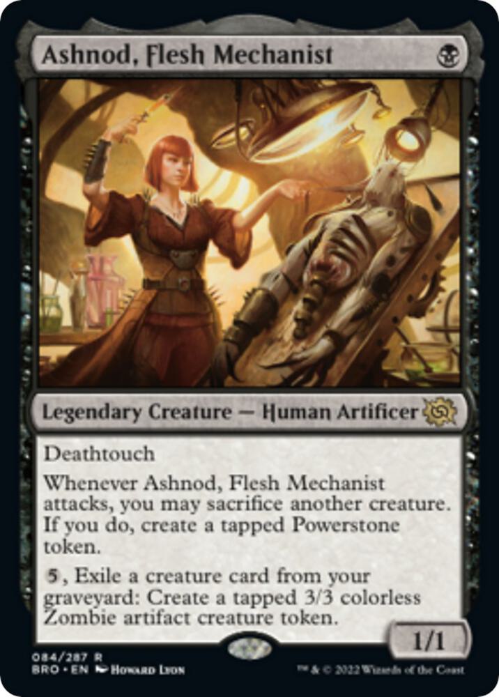 Ashnod, Flesh Mechanist (84) [The Brothers' War]