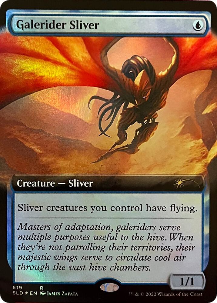 Galerider Sliver (Extended Art) (619) [Secret Lair Drop] [Extended Art]