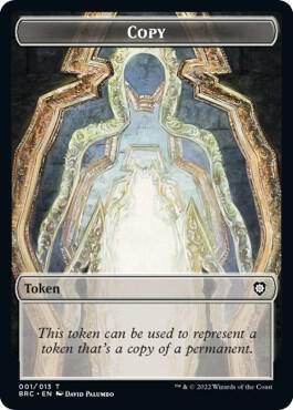 Copy // Inkling Double-Sided Token (1 // 7) [The Brothers' War Commander]