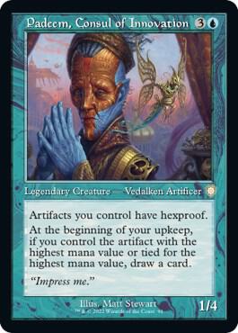Padeem, Consul of Innovation (Retro Frame) (91) [The Brothers' War Commander]