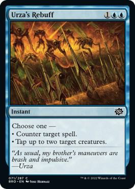 Urza's Rebuff (71) [The Brothers' War]