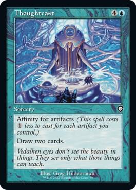 Thoughtcast (Retro Frame) (99) [The Brothers' War Commander]