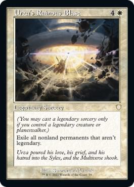 Urza's Ruinous Blast (Retro Frame) (79) [The Brothers' War Commander]