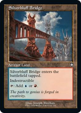 Silverbluff Bridge (Retro Frame) (200) [The Brothers' War Commander]