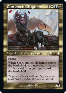 Sharuum the Hegemon (Retro Frame) (128) [The Brothers' War Commander]