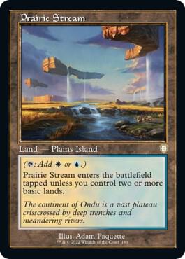 Prairie Stream (Retro Frame) (193) [The Brothers' War Commander]