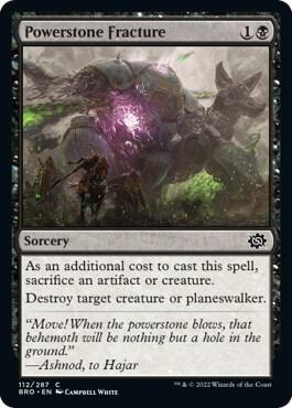 Powerstone Fracture (112) [The Brothers' War]