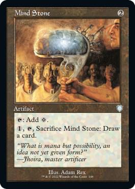 Mind Stone (Retro Frame) (148) [The Brothers' War Commander]