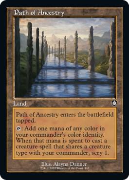 Path of Ancestry (Retro Frame) (192) [The Brothers' War Commander]