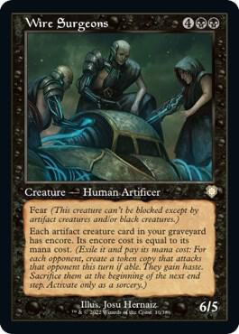Wire Surgeons (Retro Frame) (10) [The Brothers' War Commander]