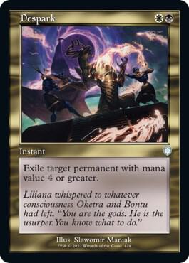 Despark (Retro Frame) (124) [The Brothers' War Commander]