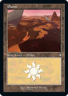 Plains (29) (Retro Frame) [The Brothers' War Commander]