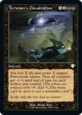 Terisiare's Devastation (Retro Frame) (9) [The Brothers' War Commander]