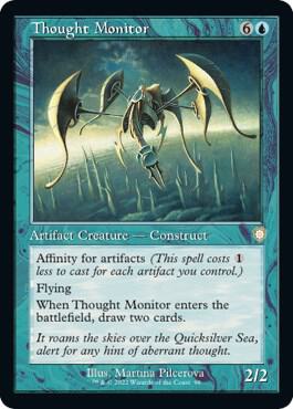 Thought Monitor (Retro Frame) (98) [The Brothers' War Commander]