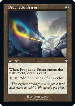 Prophetic Prism (Retro Frame) (155) [The Brothers' War Commander]