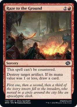 Raze to the Ground (149) [The Brothers' War]