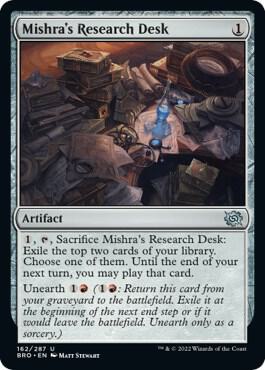 Mishra's Research Desk (162) [The Brothers' War]