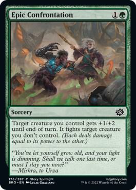 Epic Confrontation (176) [The Brothers' War]
