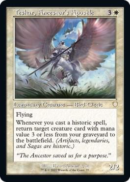 Teshar, Ancestor's Apostle (Retro Frame) (77) [The Brothers' War Commander]