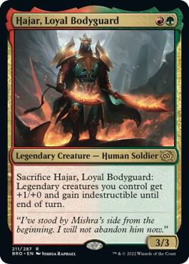 Hajar, Loyal Bodyguard (211) [The Brothers' War]