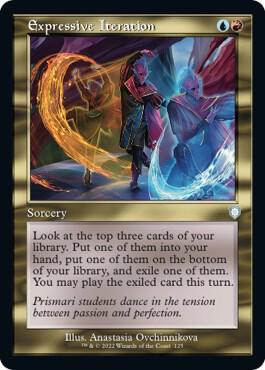 Expressive Iteration (Retro Frame) (125) [The Brothers' War Commander]