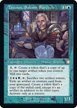 Tawnos, Solemn Survivor (Retro Frame) (3) [The Brothers' War Commander]