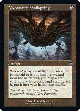 Mycosynth Wellspring (Retro Frame) (150) [The Brothers' War Commander]