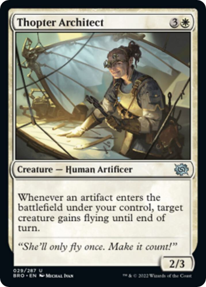 Thopter Architect (29) [The Brothers' War]