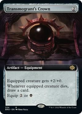 Transmogrant's Crown (Extended Art) (334) [The Brothers' War] [Extended Art]